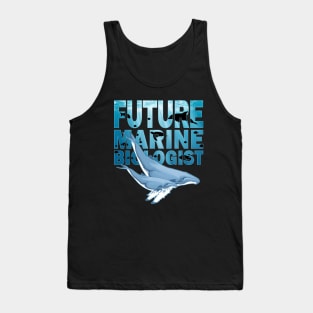 Humpback Whale Future Marine Biologist Tank Top